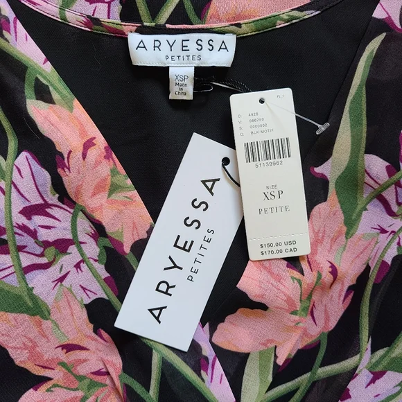 NWT Anthropologie Aryessa Long Sleeve Dress Size XSP - Picture 9 of 11